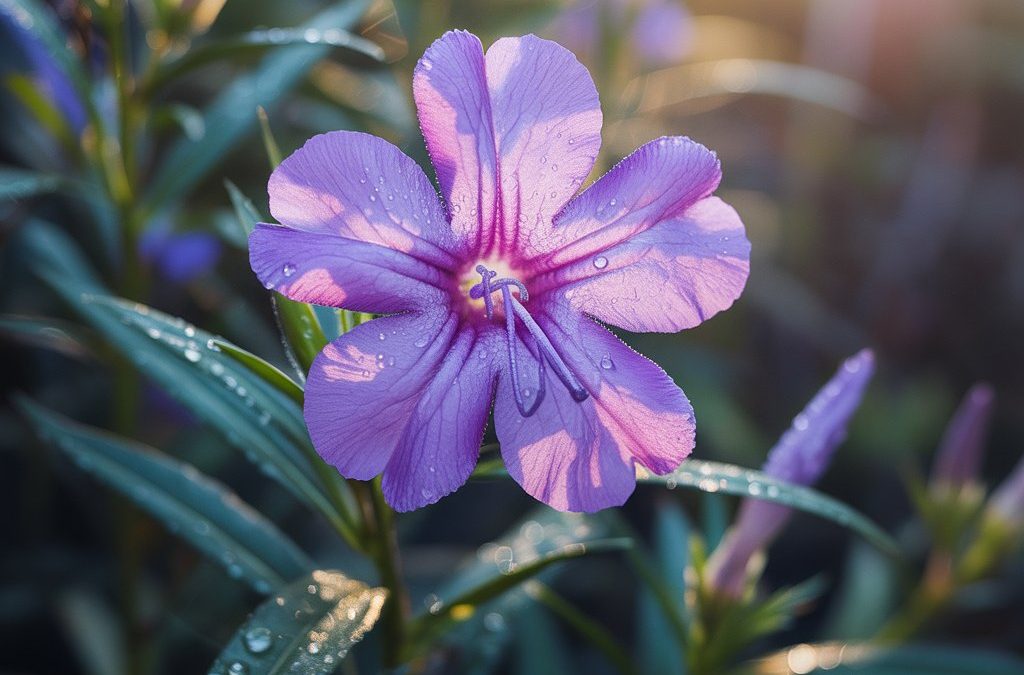 Ruellia nở hoa đẹp: nên chọn loại hoa nào để trồng ở nhà và trong vườn